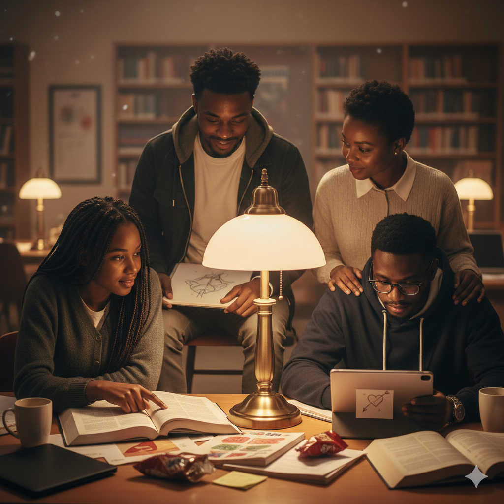 The Romantic Story about Two Young Couples Studying Medicine Together